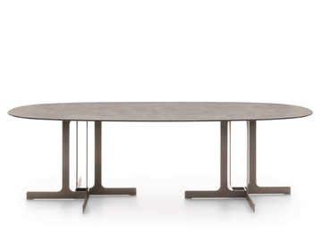 NELL OUTDOOR - Oval garden table by Ditre Italia - view 2